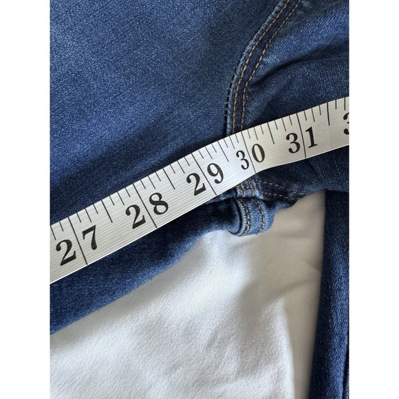 Old Navy Skinny pull on Jeggings Size 16 Stretchy Jeans Blue EUC - Picture 8 of 9